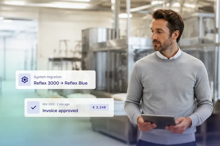 Invoice automation food sector: 4CEE and ReflexSystems begin with Reflex Blue