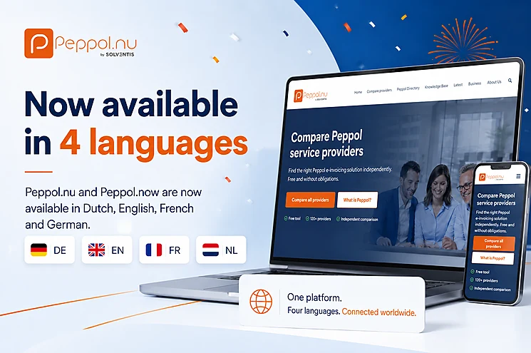 Peppol.now in four languages: the comparison platform now speaks French and German too