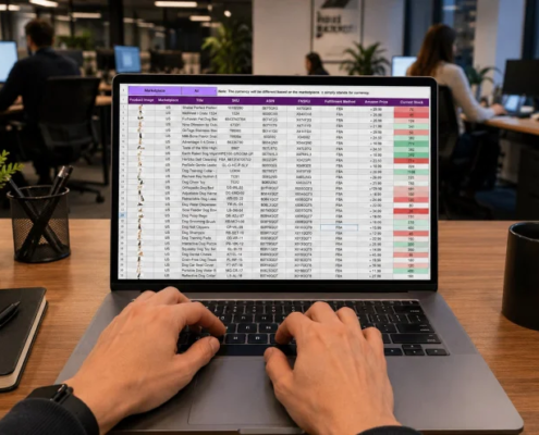 AI-facturatieverwerking via Peppol e-facturatie weergegeven op een financieel dashboard