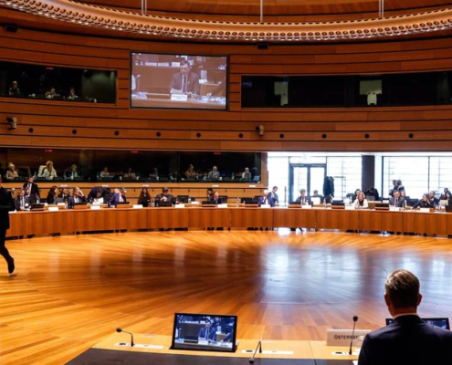 Europese Business Wallet trialogen Europees Parlement politiek akkoord 2026