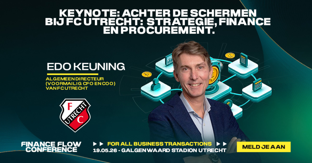 Finance Flow Conference 2026 e-facturatie, finance in de sport en de European Business Wallet